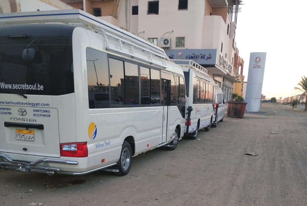 The most powerful tourist transport company in Hurghada